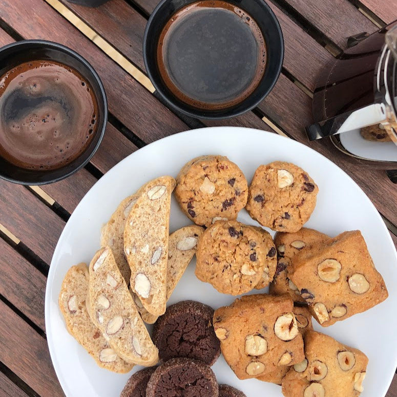 Assortiment de biscuits 'café-gourmand'