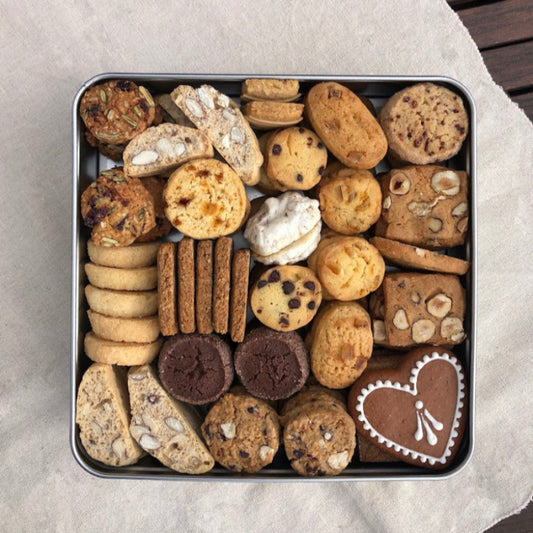 Boite découverte, assortiment de biscuits