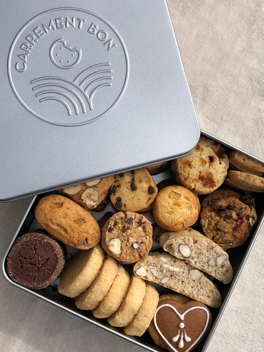 Boite découverte, assortiment de biscuits