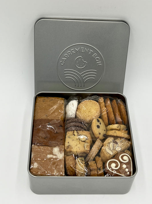 Boite mixte biscuits et leckerlis