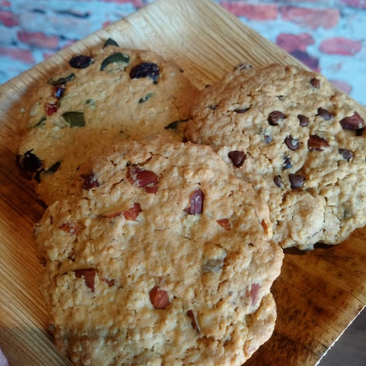 Sain cookie au flocon d'avoine, à l'amande et au citron confit, 4 achetés - 1 OFFERT