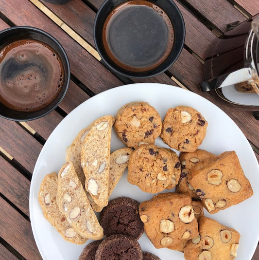 Assortiment de biscuits 'café-gourmand'